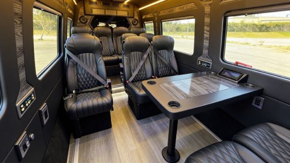 12 passenger sprinter van interior las vegas