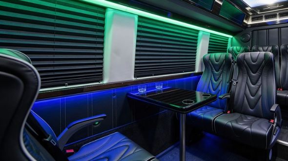 18 passenger sprinter van inside las vegas