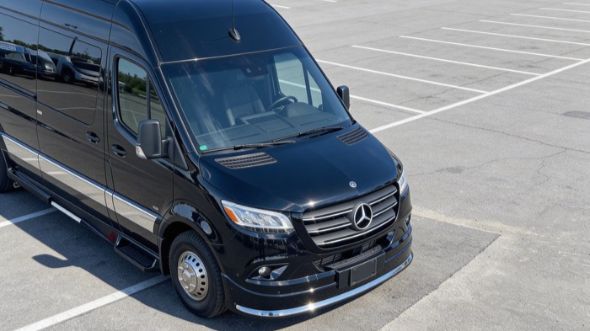 las vegas sporting event sprinter van rental