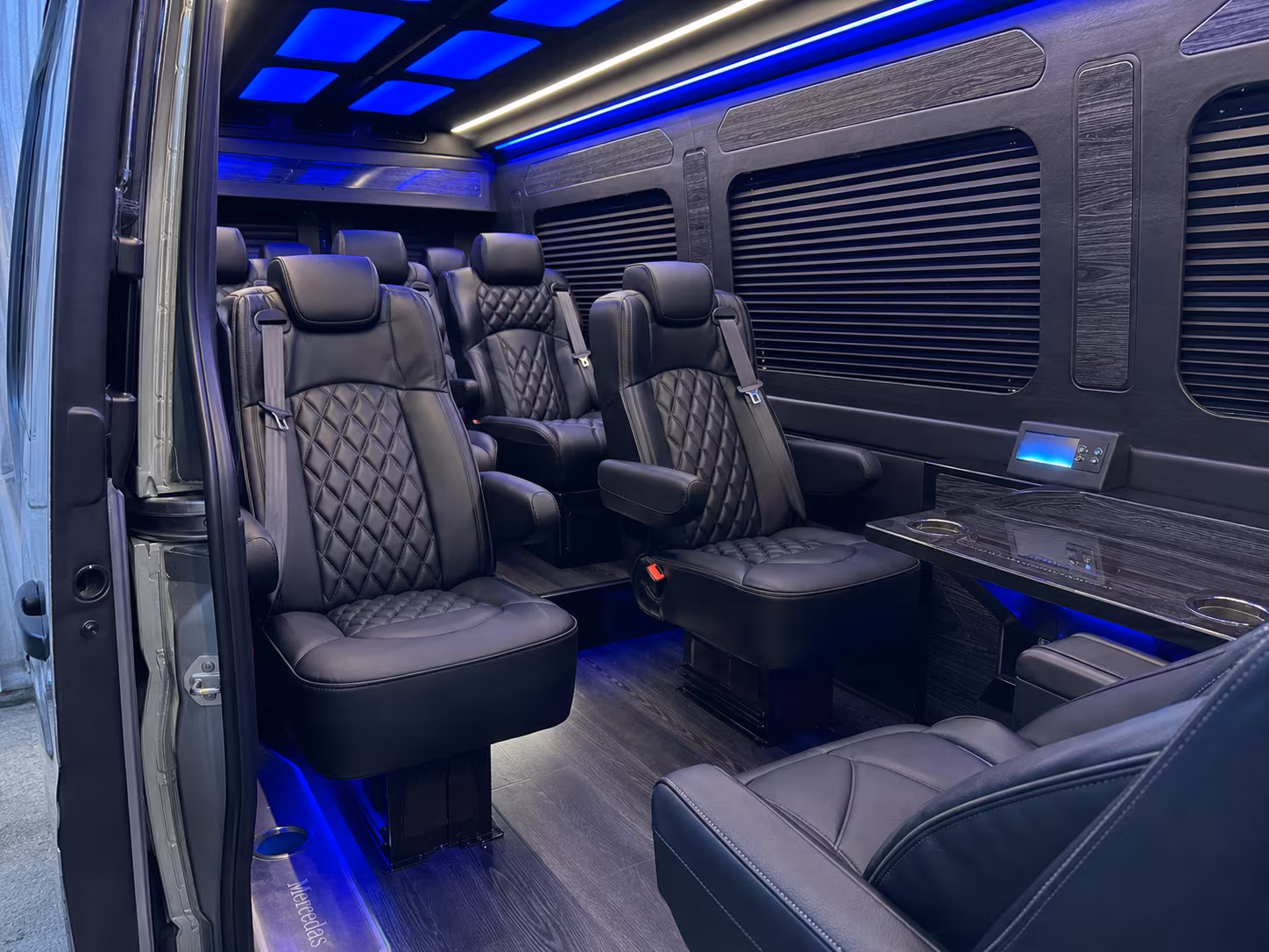 18 passenger sprinter van interior