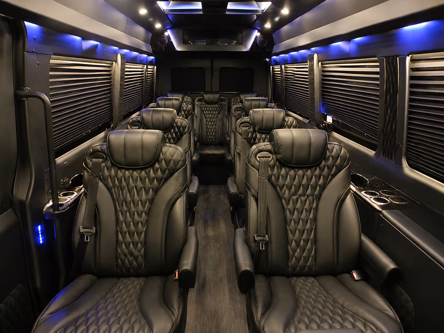 20 passenger sprinter van inside