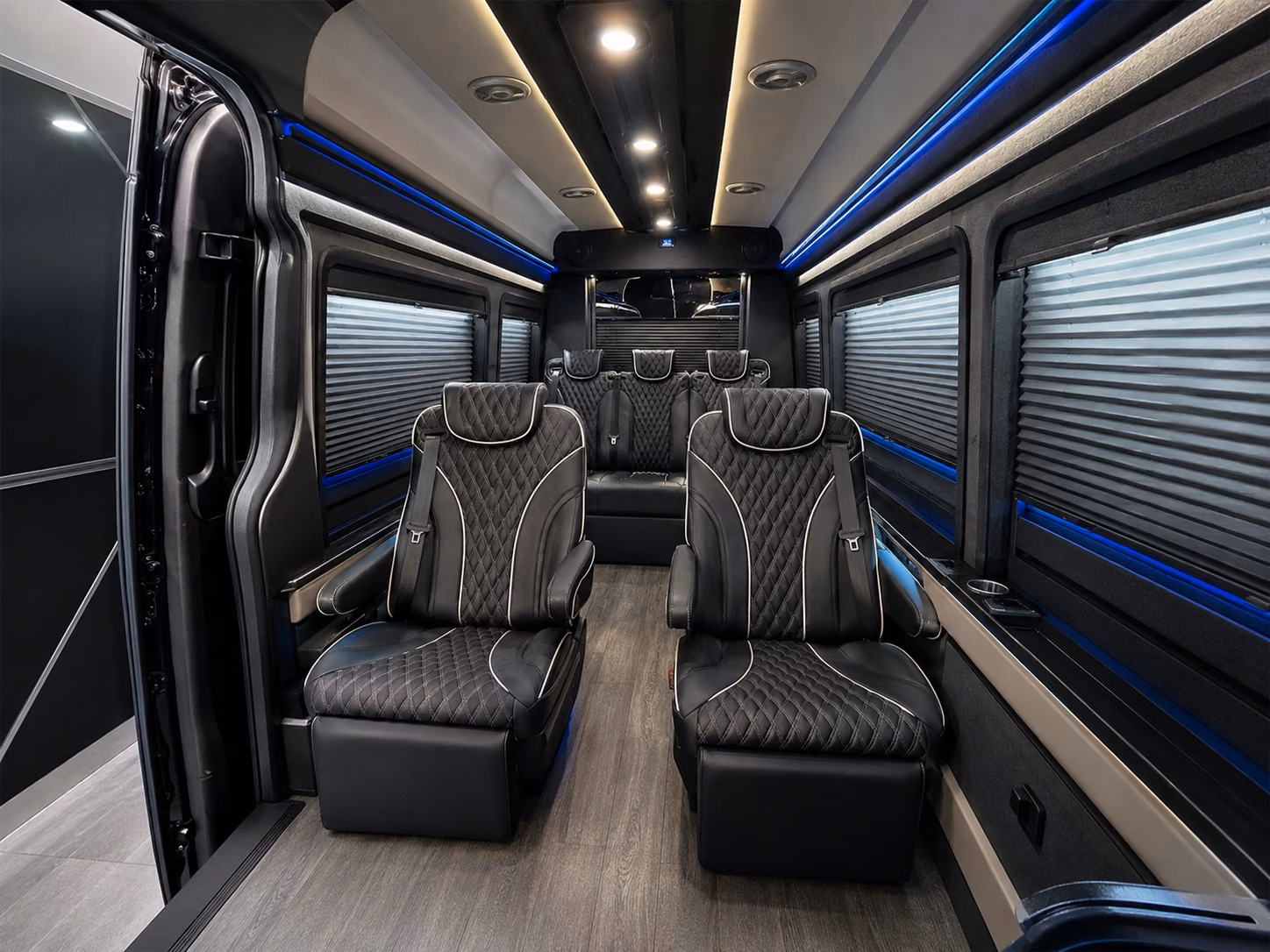 las vegas 8 passenger sprinter van interior