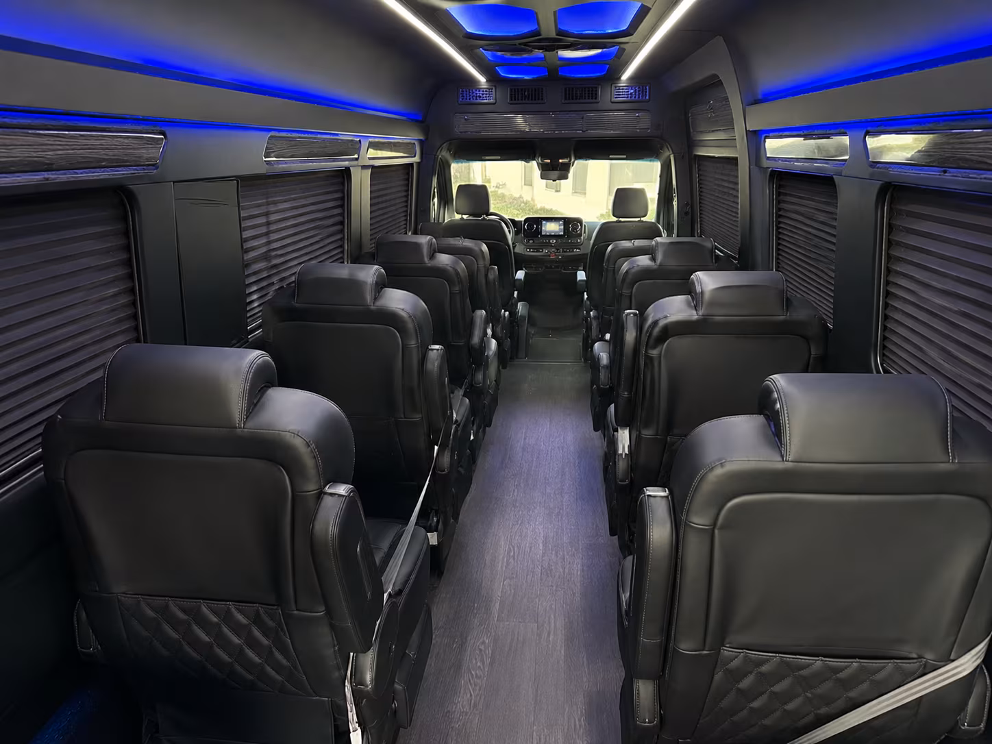 temporary employee sprinter van shuttles for office relocations construction projects and las vegas convention events